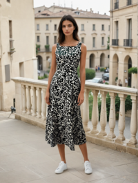 ABITO DONNA S/M E25223/FL Tellini S.r.l. Ingrosso Abbigliamento